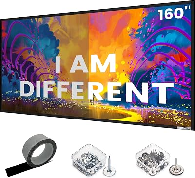 SilverMagic 160-inch ALR Projector Screen Material