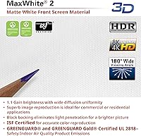 Elite Screens M110H 110-inch Manual Pull Down Projector Screen — image 5