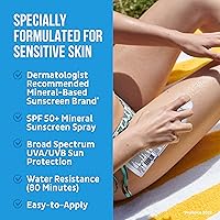 Blue Lizard Sensitive Mineral Sunscreen Spray SPF 50+, 5 fl oz (Pack of 2) — image 4