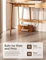 Tidita Acacia Wood Cable Management Box 16″ L — image 5