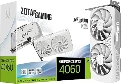 ZOTAC Gaming GeForce RTX 4060 8GB Twin Edge OC White Edition