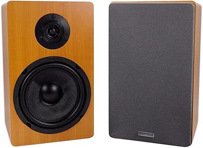Rockville RockShelf 68C Classic 6.5″ Home Bookshelf Speakers