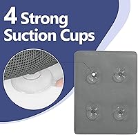 MABOZOO Bath Cushion for Tub with 4 Suction Cups - Gray — image 4