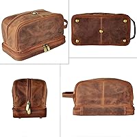 Rustic Town Leather Toiletry Bag — image 7