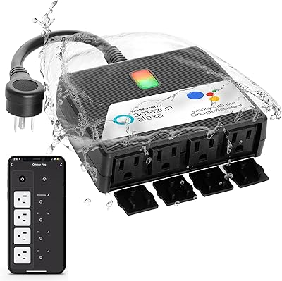 Snap Invent Smart Heavy Duty Outdoor Power Strip