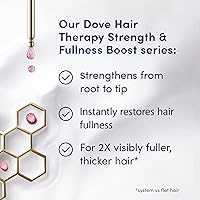 Dove Hair Therapy Strength & Fullness Boost Conditioner 33.8oz — image 7