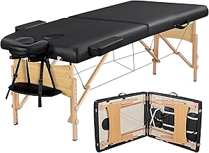 Yaheetech Massage Table 28 inch, Black Review