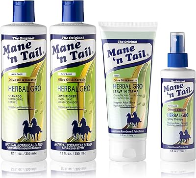 Mane 'n Tail Herbal Gro 4pc Shampoo Kit