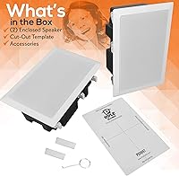 Pyle PDIW87 Ceiling Wall Mount Speaker — image 8