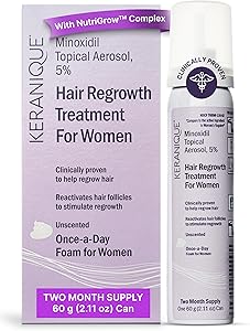 Keranique Women's 5% Topical Minoxidil Foam – 2 Month Supply Review