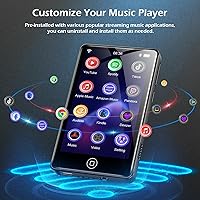 Foeuyte M9 128GB MP3 Player with Bluetooth and WiFi — image 3