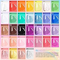 AZUREBEAUTY 42Pcs Dip Powder Nail Kit Starter – Spring Rainbow Pink — image 2