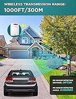 1byone Driveway Alarm Wireless Motion Sensor System — image 4