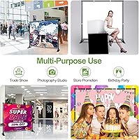 FUDESY 10x10 ft Backdrop Banner Stand — image 7