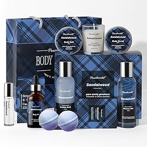 PEARLWORLD Men's Spa Kit with Ocean Scented Products Review