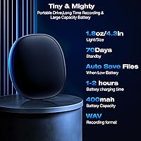 YKLG Voice Activated Recorder 128GB — image 4