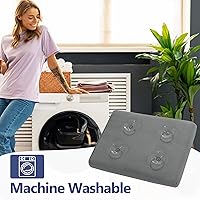 MABOZOO Bath Cushion for Tub with 4 Suction Cups - Gray — image 6