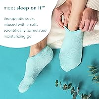 Barefoot Scientist Sleep On It Overnight Moisturizing Gel Socks - Teal — image 2