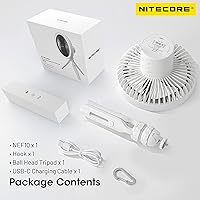 Nitecore NEF10 Multifunctional Portable Electric Fan — image 7
