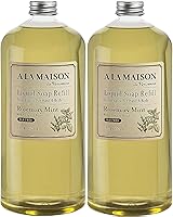 A LA MAISON Rosemary Mint Liquid Hand Soap Refill, 33.8 oz (2 Pack) — image 1
