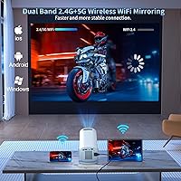 Sucetiho Mini Projector with WiFi and Bluetooth — image 4