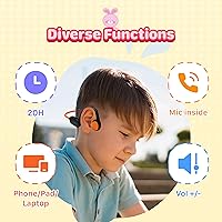 JusTalk A1 Kids Bluetooth Headphones — image 3