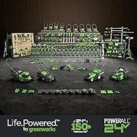 Greenworks 500W 24V Portable Power Inverter with 4 Batteries — image 17