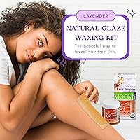 MOOM Sugar Waxing Kit with Lavender 6oz — image 2