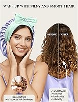 Wonder Family Real Silk Bonnet for Sleeping – Lavender — image 6