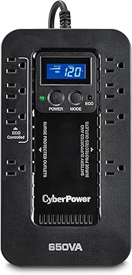 CyberPower EC650LCD UPS System