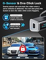 Navycrest Q7 4K Dash Cam Front and Rear with 64GB Card — image 4
