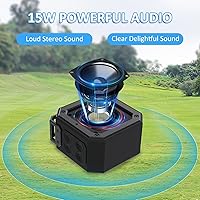 ACHIX D100 Pro Golf Cart Bluetooth Speaker — image 3