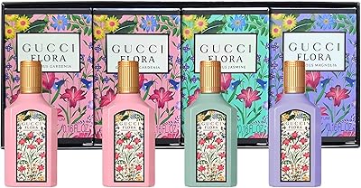Gucci Flora Perfume for Women Gift Set 4 x 0.16oz