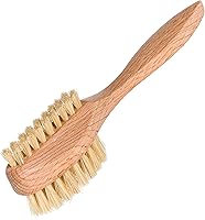 Redecker Natural Pig Bristle Nail Brush with Oiled Beechwood Handle, 6-3/4-Inches — image 1