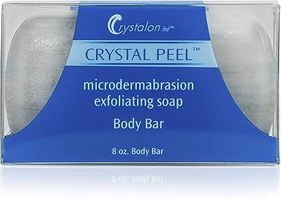 Crystal Peel Microdermabrasion Exfoliating Soap Lemongrass Body Bar – 8oz