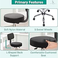 Naomi Home Mara Drafting Stool Black — image 6