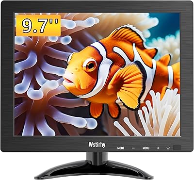 Wstirhy 9.7 Inch Portable Monitor 1024x768