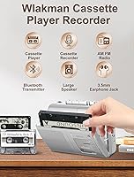 Jazmm Cassette Player Recorder with Bluetooth — image 2
