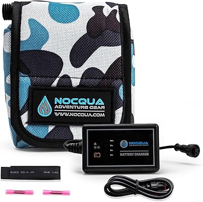Nocqua Pro Power 12V Battery & Charger Kit 10Ah