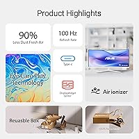 ASUS VU34WCIP-W 34” Ultra-Wide Curved Monitor — image 2