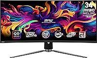 MSI MPG 341CQPX 34-inch Curved OLED Gaming Monitor — image 1