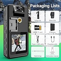 Wevoor A53 Mini Pocket Body Camera 64GB — image 7