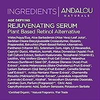 Andalou Naturals Rejuvenating Serum with Plant Based Retinol 1 Oz — image 9