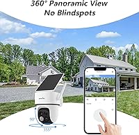 wansview B7 Solar Camera Outdoor Wireless 2K 360° PTZ — image 4