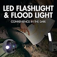 Tenergy T101 Multifunctional Hand Crank Weather Radio — image 7