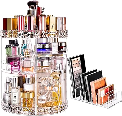 V-Hanver 360° Rotating Makeup Organizer