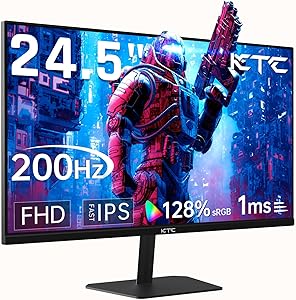 KTC 24.5″ Gaming Monitor 180Hz FHD