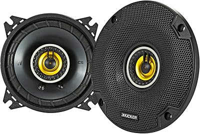 KICKER 46CSC44 CS-Series 4-Inch Coaxial Speakers
