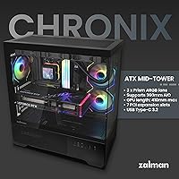 Zalman Chronix ATX Mid-Tower Gaming PC Case — image 3