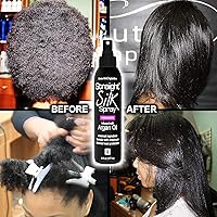 Silk Press Kit Straight Silk Spray with Moroccan Argan Oil 6oz — image 7